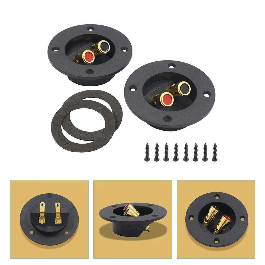 Box Terminal Speaker Subwoofer Cup Systems Audio Streaming Wireless Cable Disconnect Plug Round Repalcement Plates Post Binding
Box Terminal Speaker Subwoofer Cup Systems Audio Streaming Wireless Cable Disconnect Plug Round Repalcement Plates Post Binding