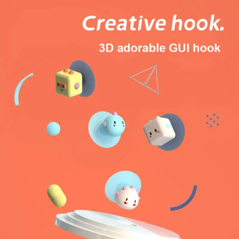 Крючок, прочный Универсальный 3d крючок без глаза, экономичный милый крючок для хранения, креативный кухонный крючок с мультяшным рисунком
Крючок, прочный Универсальный 3d крючок без глаза, экономичный милый крючок для хранения, креативный кухонный крючок с мультяшным рисунком