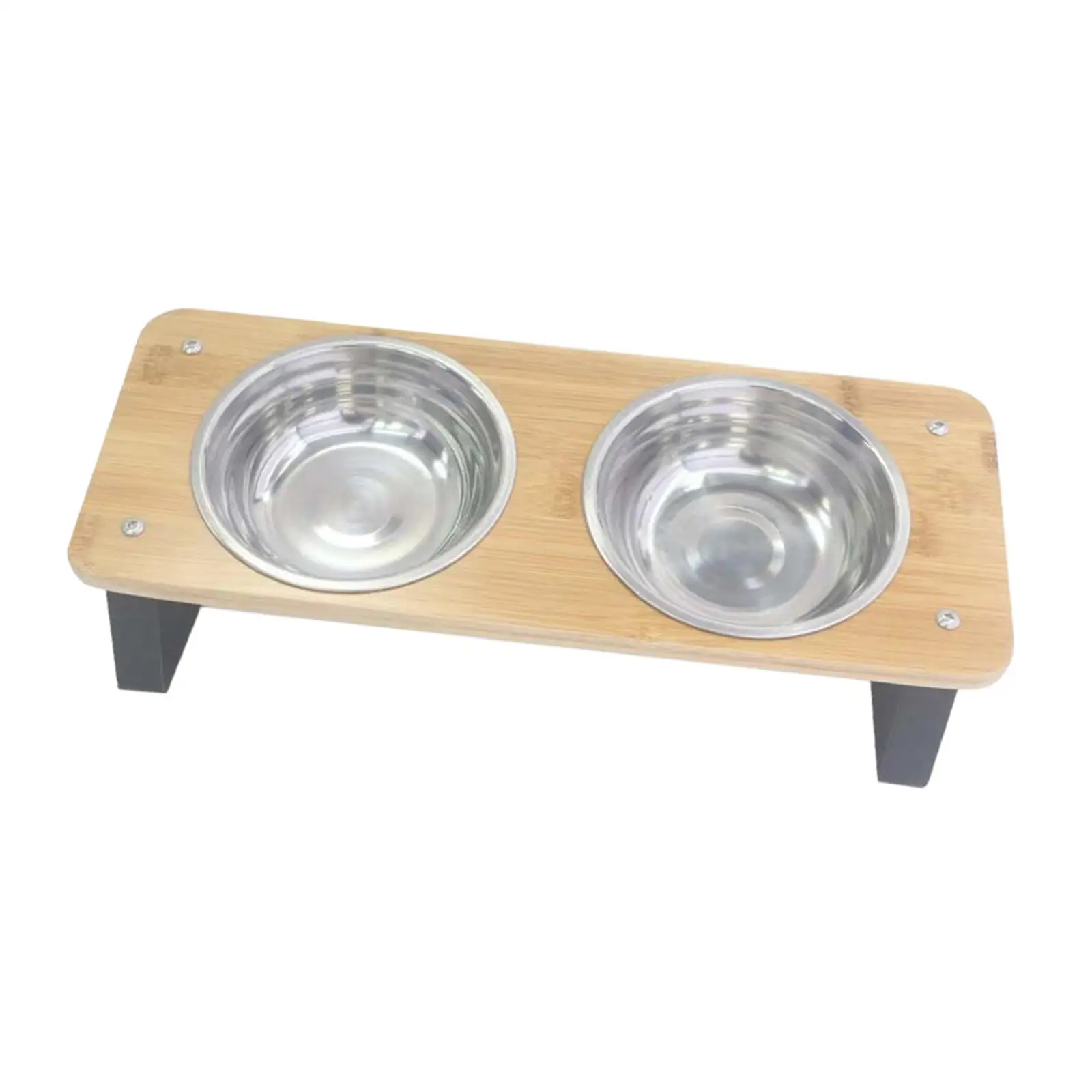 Raised Cat Food Bowl Elevated Kitty Dish with Stand Tilted Pet Water and Feeding Double Bowls for Kitten Kitty Cats 
Raised Cat Food Bowl Elevated Kitty Dish with Stand Tilted Pet Water and Feeding Double Bowls for Kitten Kitty Cats