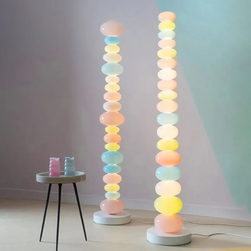 Decoration Maison Room Sofa Side Lamp candy String Rainbow Floor Creative Macaron Girl's Bedroom Desk Glass Living
Decoration Maison Room Sofa Side Lamp candy String Rainbow Floor Creative Macaron Girl's Bedroom Desk Glass Living