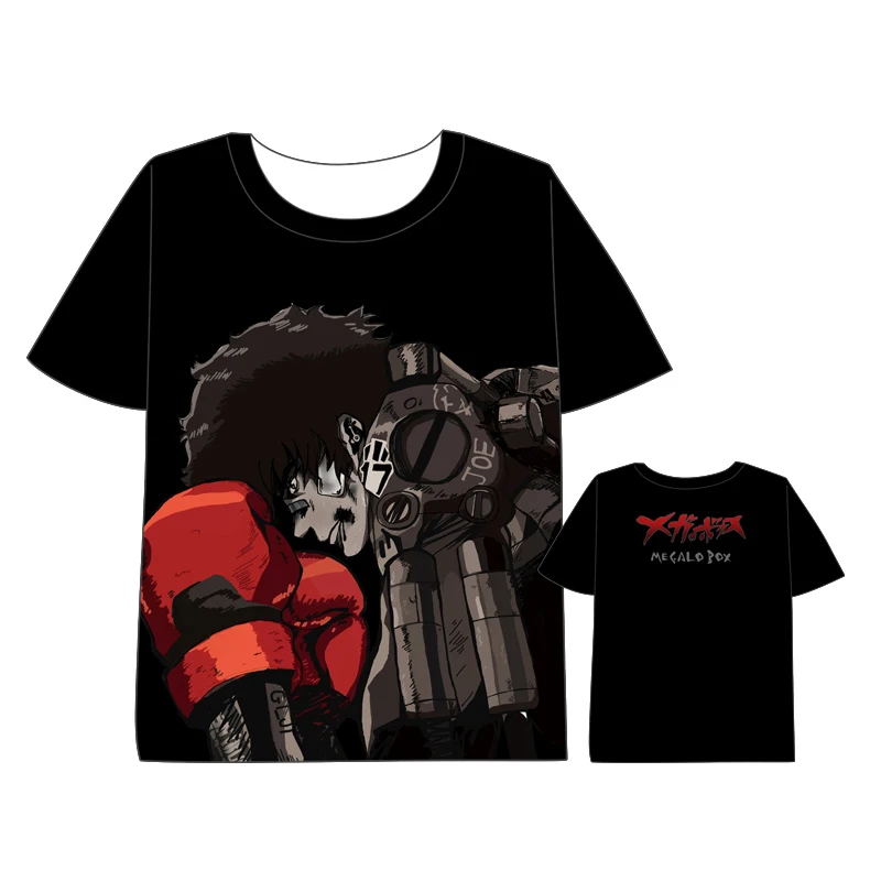 Футболка Megalo Box с 3D принтом аниме для бокса, Повседневная модная уличная одежда для мужчин и женщин, футболка оверсайз, детские топы
Футболка Megalo Box с 3D принтом аниме для бокса, Повседневная модная уличная одежда для мужчин и женщин, футболка оверсайз, детские топы