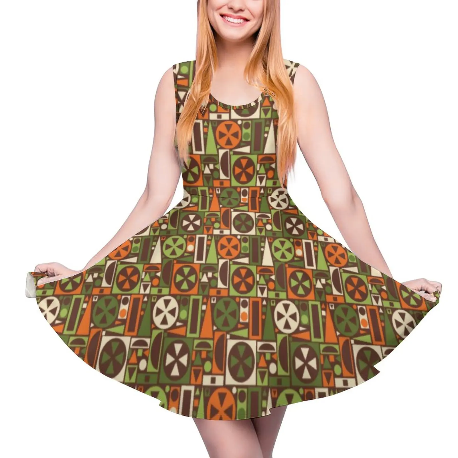 Mid-Century Retro Mod Dress Geometric Retro 50s 60s Trendy Dresses Street Wear Skate Dress Female Graphic Vestidos Birthday Gift
Mid-Century Retro Mod Dress Geometric Retro 50s 60s Trendy Dresses Street Wear Skate Dress Female Graphic Vestidos Birthday Gift