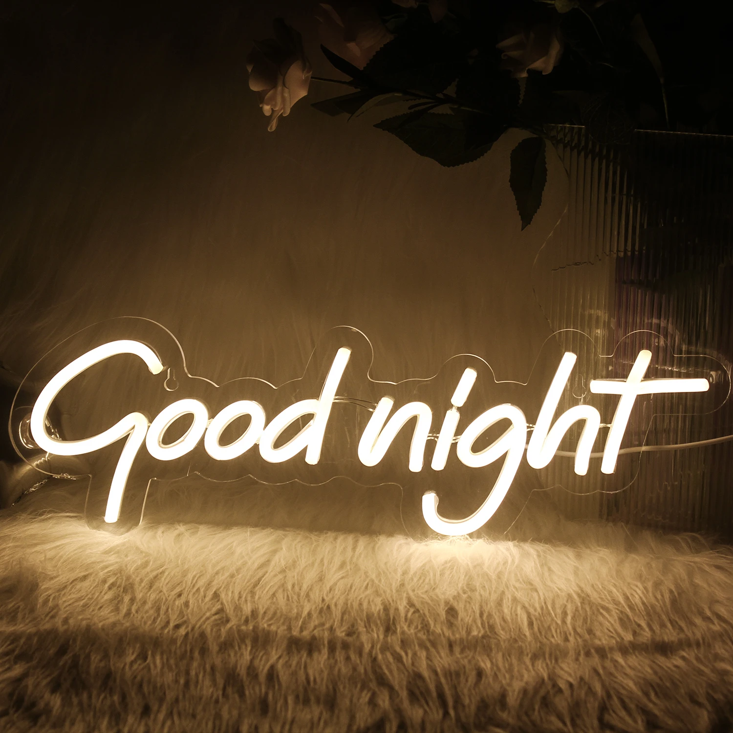 Good Night Custom neon Sign USB Powered Acrylic Night For Shop Bedroom Room Birthday Aesthetic Wall Decor Gift
Good Night Custom neon Sign USB Powered Acrylic Night For Shop Bedroom Room Birthday Aesthetic Wall Decor Gift