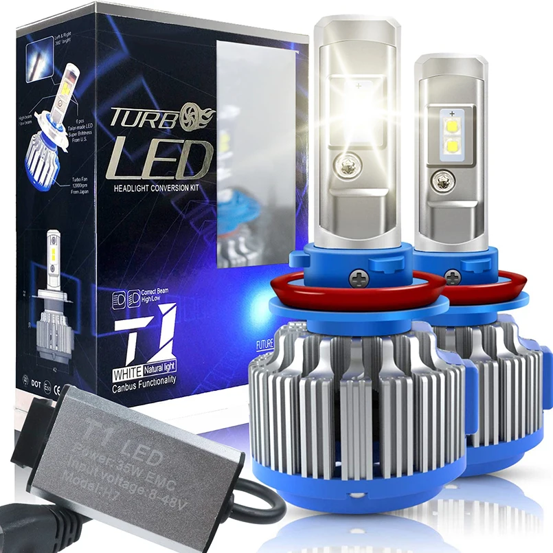 2pcs T1 H4 Led Car light H7 LED Canbus H1 H3 H11 880 9005 9006 Headlight TURBO 70W 7000lm Auto Bulb Automobiles Headlamp 6000K
2pcs T1 H4 Led Car light H7 LED Canbus H1 H3 H11 880 9005 9006 Headlight TURBO 70W 7000lm Auto Bulb Automobiles Headlamp 6000K