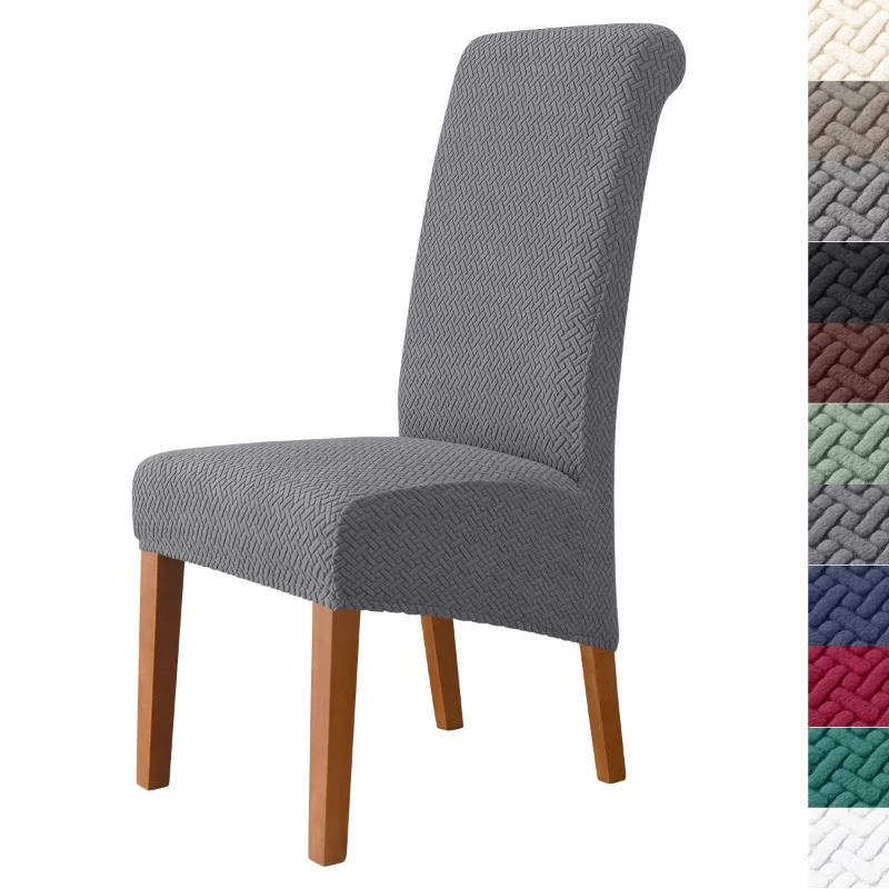 High Back Chair Cover Jacquard Sleighback Elastic Chair Covers Dining Room Kitchen Office Home Corn Flannel Droppshiping
High Back Chair Cover Jacquard Sleighback Elastic Chair Covers Dining Room Kitchen Office Home Corn Flannel Droppshiping