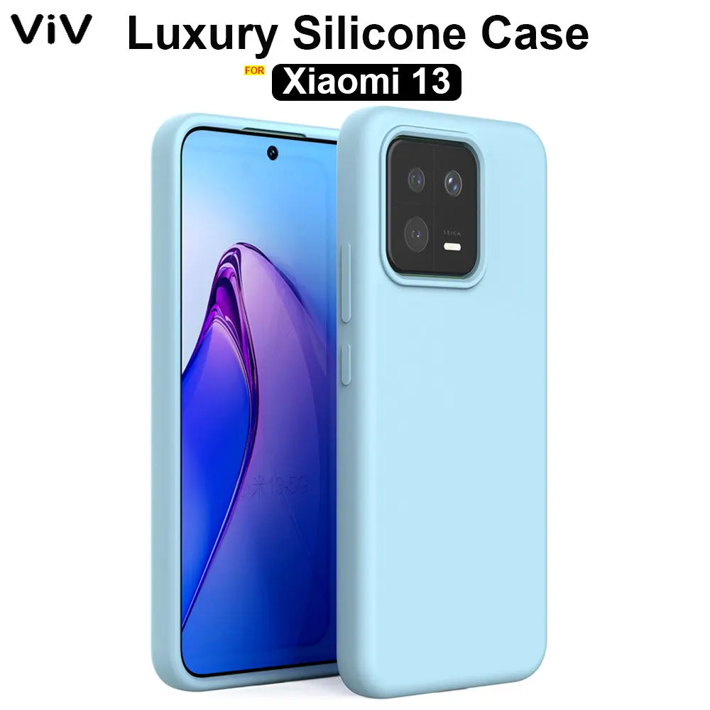 For Xiaomi 13 Official Silicone Case Baby skin Touch Mi 13 Ultra TPU Soft Back Cover 13 Pro Shockproof 360 Protect Shell Funda
For Xiaomi 13 Official Silicone Case Baby skin Touch Mi 13 Ultra TPU Soft Back Cover 13 Pro Shockproof 360 Protect Shell Funda