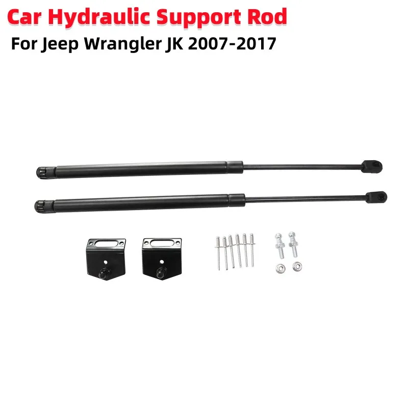 1 Pair Car Hydraulic Support Rod Hood Lift Support Strut Bars For Jeep Wrangler JK 2007-2017
1 Pair Car Hydraulic Support Rod Hood Lift Support Strut Bars For Jeep Wrangler JK 2007-2017