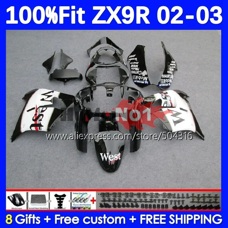 OEM Kit For KAWASAKI NINJA ZX-9R ZX 9R 900 CC 9 R 181MC.19 ZX900 ZX9 R 900CC ZX9R 02 03 2002 2003 Injection Fairing black west
OEM Kit For KAWASAKI NINJA ZX-9R ZX 9R 900 CC 9 R 181MC.19 ZX900 ZX9 R 900CC ZX9R 02 03 2002 2003 Injection Fairing black west