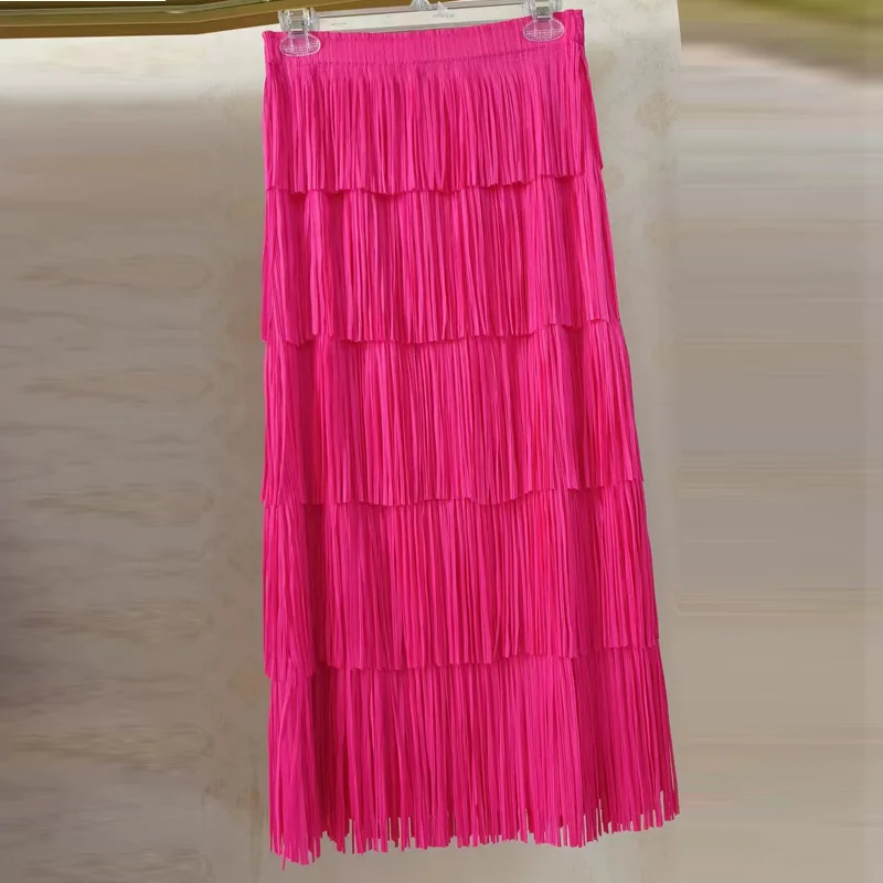Tassel Pleated Vintage Long Skirts Women Summer Split Elastic High Waist Slim Skirts 2023 Summer Female Sexy Beach Bottoms
Tassel Pleated Vintage Long Skirts Women Summer Split Elastic High Waist Slim Skirts 2023 Summer Female Sexy Beach Bottoms