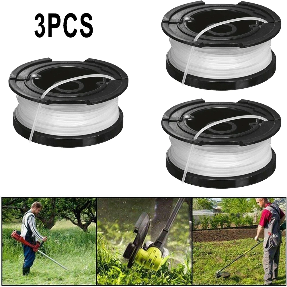 3x Black And Decker Strimmer Spool & Line A6481For Reflex Strimmer Trimmer For Cordless Grass Trimmer Garden Replacement Tool
3x Black And Decker Strimmer Spool & Line A6481For Reflex Strimmer Trimmer For Cordless Grass Trimmer Garden Replacement Tool