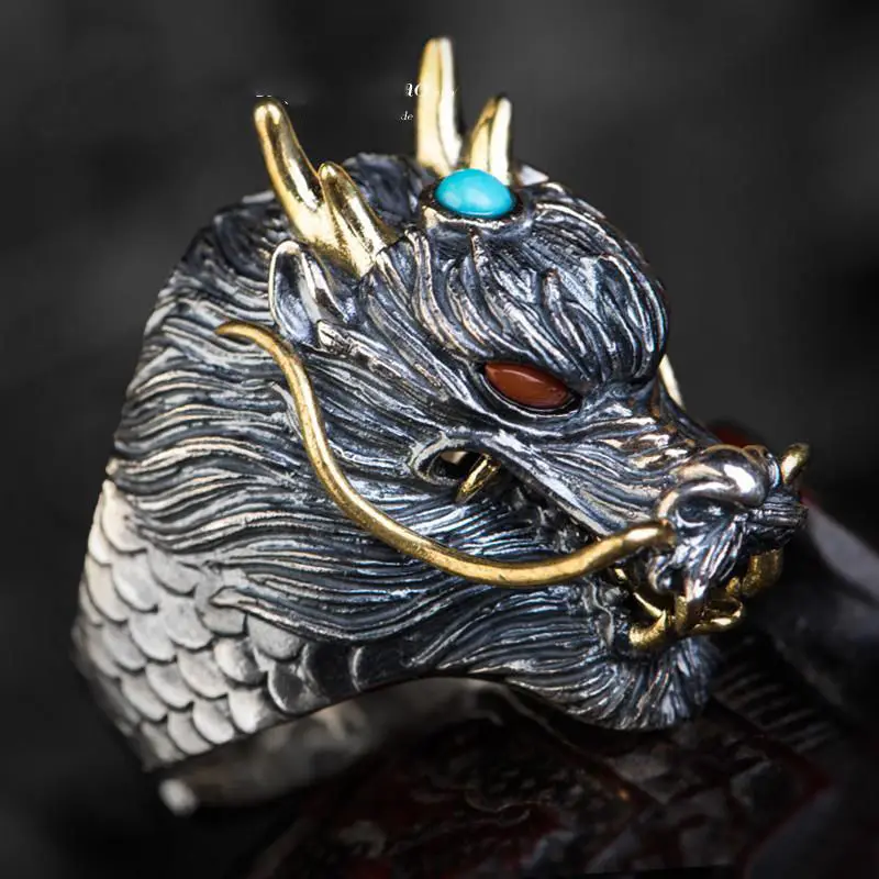 New Creative Domineering Design Ethnic Style Faucet Open Ring Men's Personality Trend Punk Jewelry Gift
New Creative Domineering Design Ethnic Style Faucet Open Ring Men's Personality Trend Punk Jewelry Gift