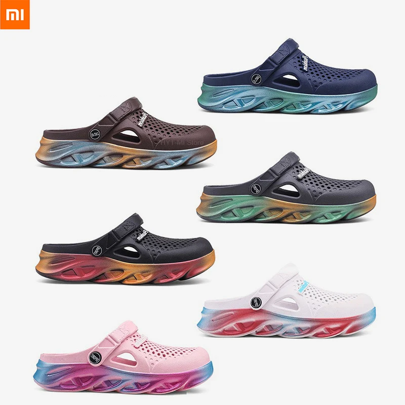 Xiaomi High-elastic slippers men's summer sandals outdoor hole shoes couples wear beach sandals home semi-trailer
Xiaomi High-elastic slippers men's summer sandals outdoor hole shoes couples wear beach sandals home semi-trailer