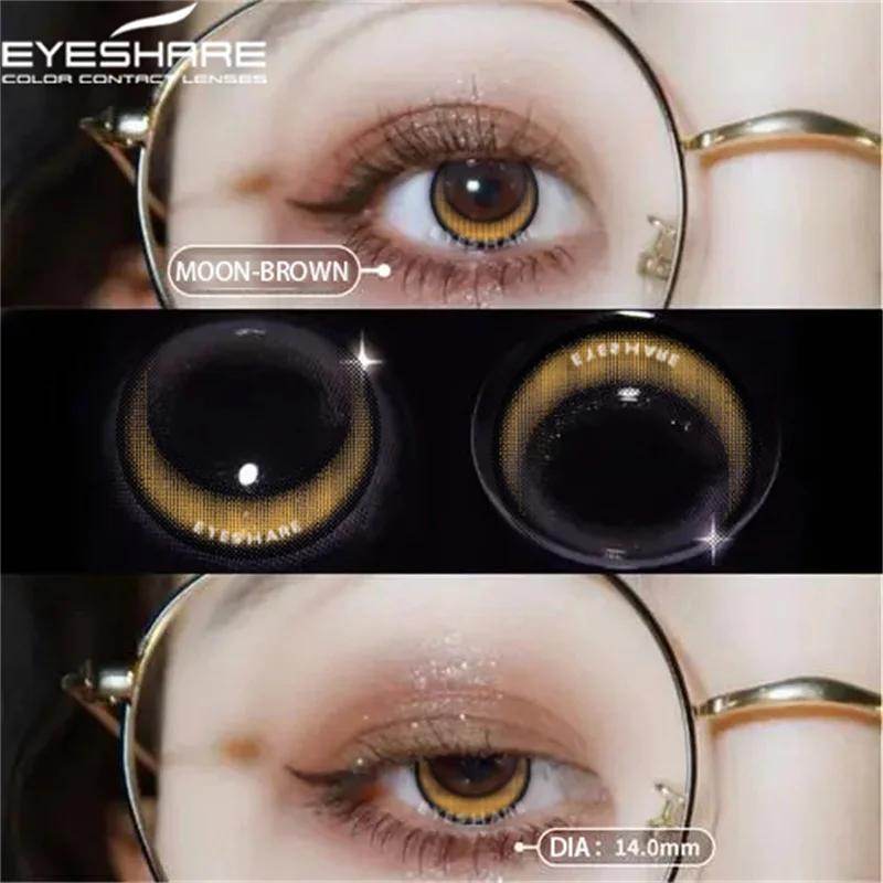 Цветные контактные линзы EYEHSARE для глаз, 2 шт., линзы естественного цвета, синие, Розовые Красивые контактные линзы для глаз, ежегодные космет...
Цветные контактные линзы EYEHSARE для глаз, 2 шт., линзы естественного цвета, синие, Розовые Красивые контактные линзы для глаз, ежегодные космет...