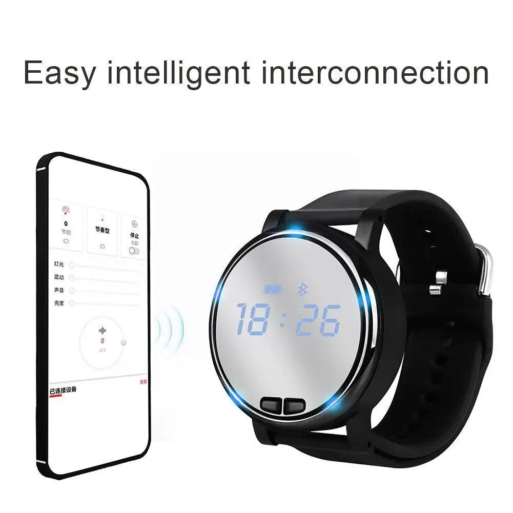 Bluetooth-compatible Watch Metronome Silicone Metal Accessories Digital Practice Metronomes Parts Chords Guitar Watch H8d2
Bluetooth-compatible Watch Metronome Silicone Metal Accessories Digital Practice Metronomes Parts Chords Guitar Watch H8d2