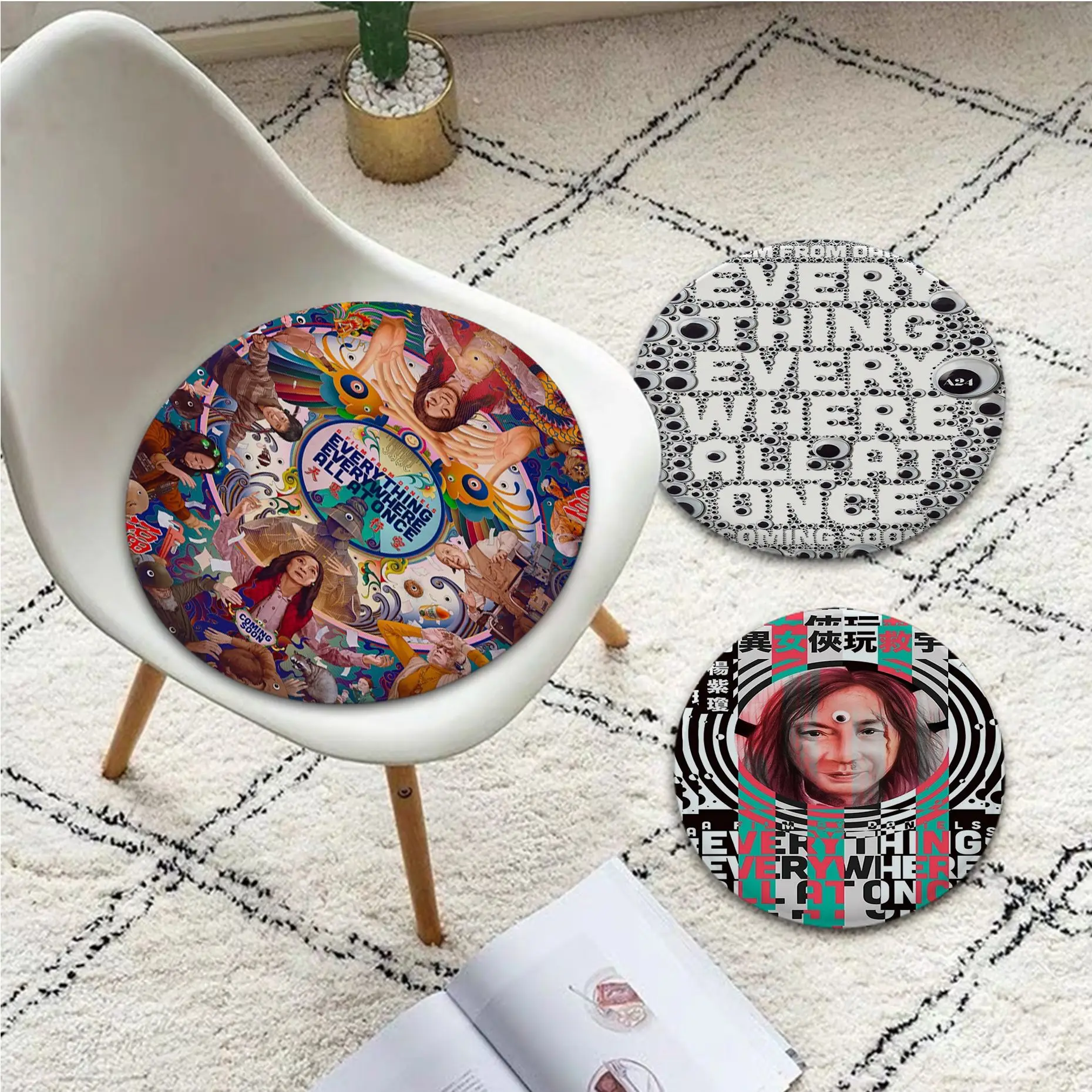 Everything Everywhere All At Once Round Plush Cushion Home Back Cushion Soft Comfortable 50x50cm Cushions Home Decor
Everything Everywhere All At Once Round Plush Cushion Home Back Cushion Soft Comfortable 50x50cm Cushions Home Decor