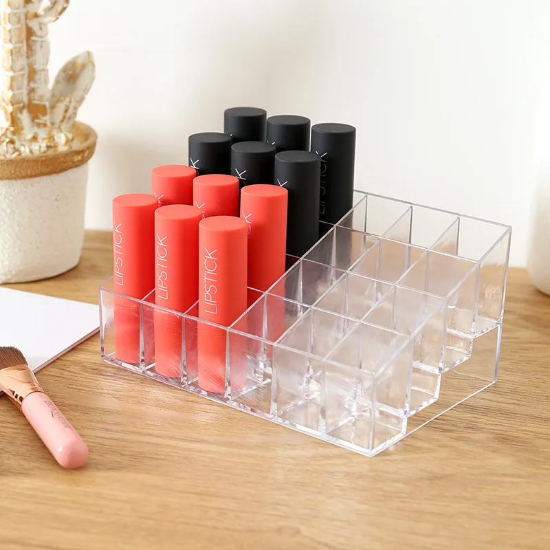 Transparent Acrylic Lipstick Storage Rack Organizador Maquillaje Ladies Desktop Storage Box Cajas De Joyería Makeup Organizer
Transparent Acrylic Lipstick Storage Rack Organizador Maquillaje Ladies Desktop Storage Box Cajas De Joyería Makeup Organizer