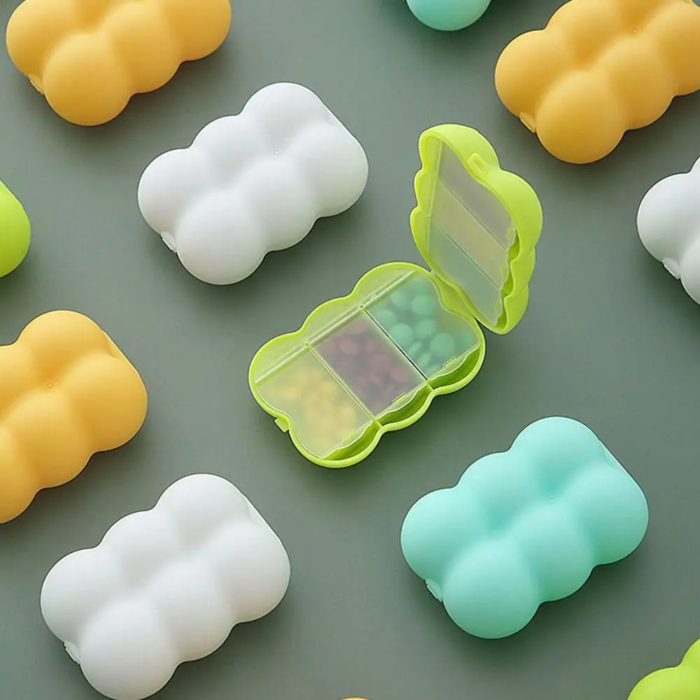 Pill Box Portable 6-compartment Pill Storage Box Large Capacity Mini Portable Travel Medicine Compact Sealed Box 
Pill Box Portable 6-compartment Pill Storage Box Large Capacity Mini Portable Travel Medicine Compact Sealed Box