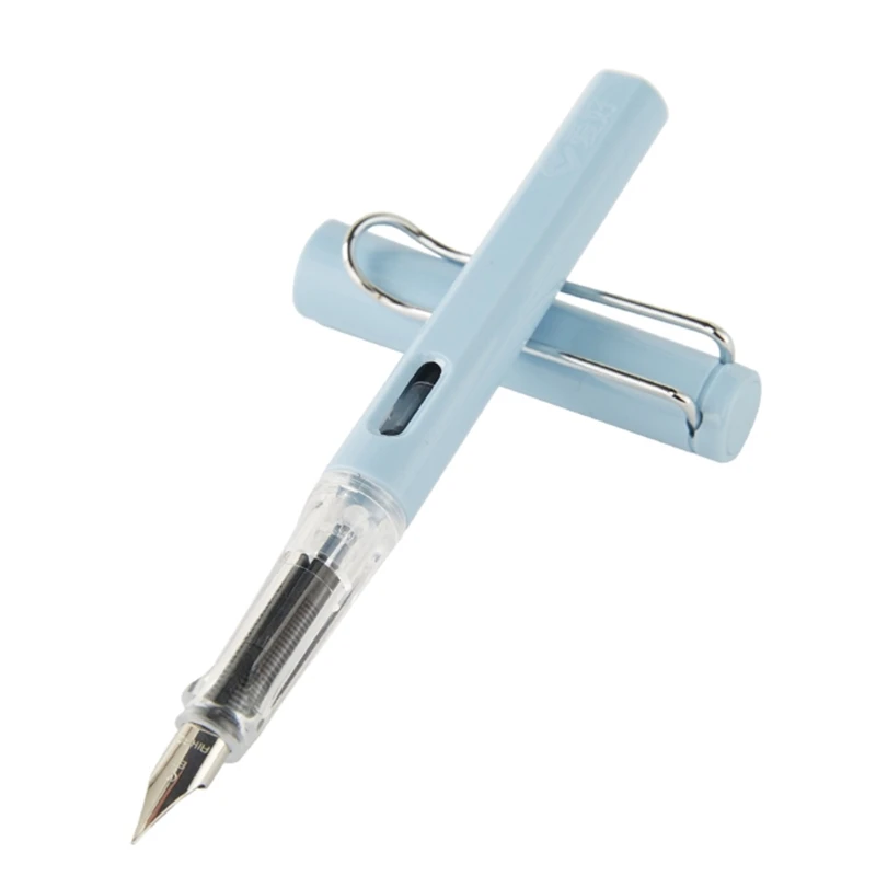New Fountain Pen Set Replacable Ink Black EF 0.38mm Candy Color Writing Pens for Student Office School Supplies Stationery
New Fountain Pen Set Replacable Ink Black EF 0.38mm Candy Color Writing Pens for Student Office School Supplies Stationery