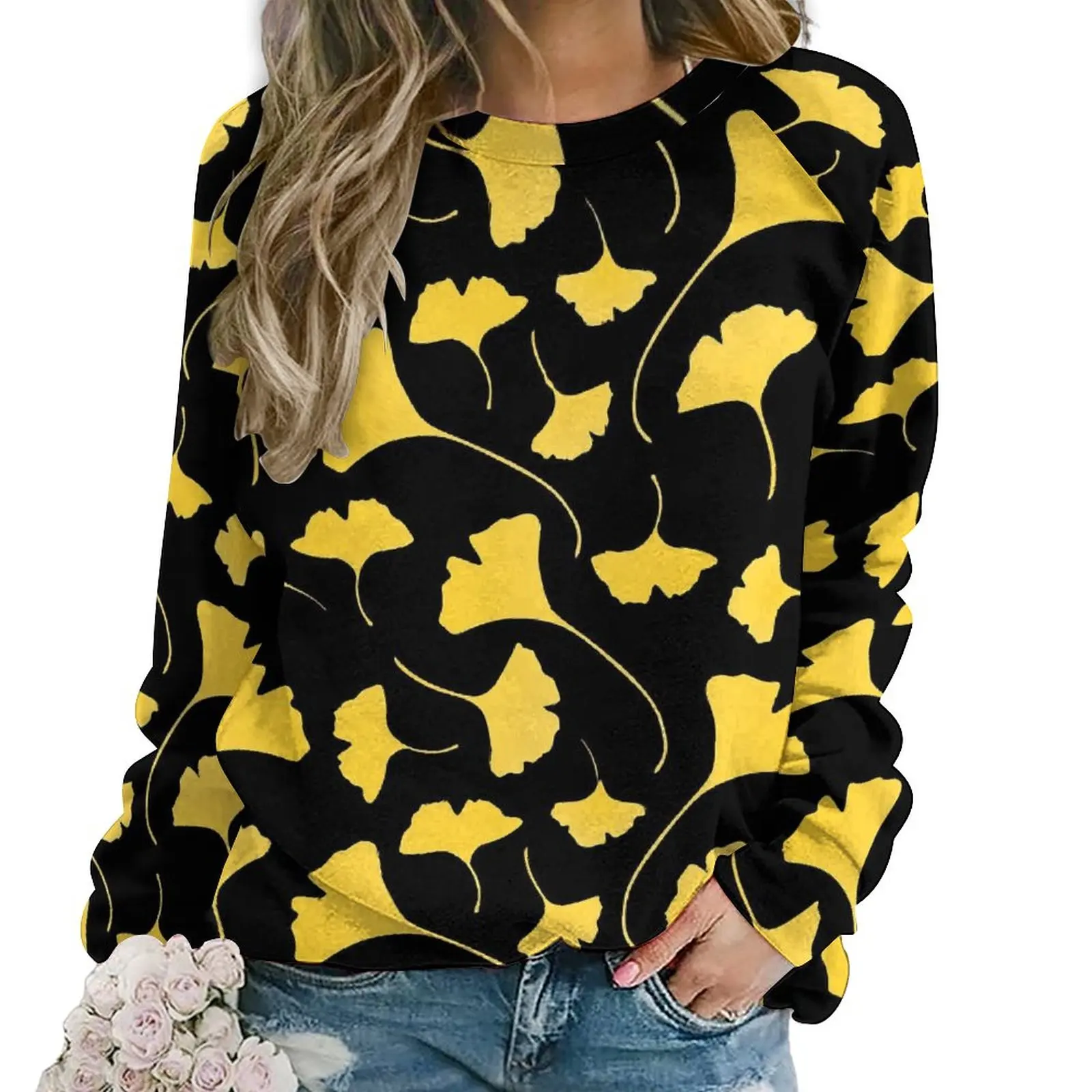 Ginkgo Biloba Hoodies Yellow Leaves Print Street Fashion Oversized Hoodie Female Long Sleeve Retro Graphic Casual Top
Ginkgo Biloba Hoodies Yellow Leaves Print Street Fashion Oversized Hoodie Female Long Sleeve Retro Graphic Casual Top