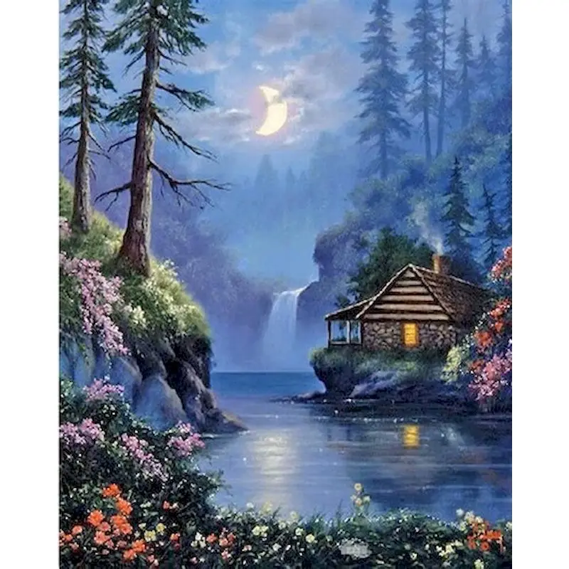 CHENISTORY Painting By Numbers DIY Night Vew Coloring Hand Painted Wall Artwork Modern Wall Art Canvas Oil Painting Unique Gift
CHENISTORY Painting By Numbers DIY Night Vew Coloring Hand Painted Wall Artwork Modern Wall Art Canvas Oil Painting Unique Gift