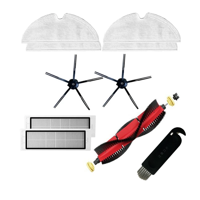 for S5 S50 S6 MaxV Roborock S5 Max Accessories Detachable Main Brush, Silicon Side Brush Washable Filter
for S5 S50 S6 MaxV Roborock S5 Max Accessories Detachable Main Brush, Silicon Side Brush Washable Filter