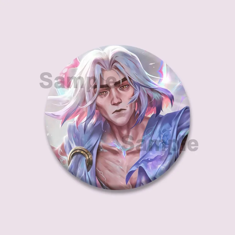 Значок Виктора Arcane из пластика 
Значок Виктора Arcane из пластика