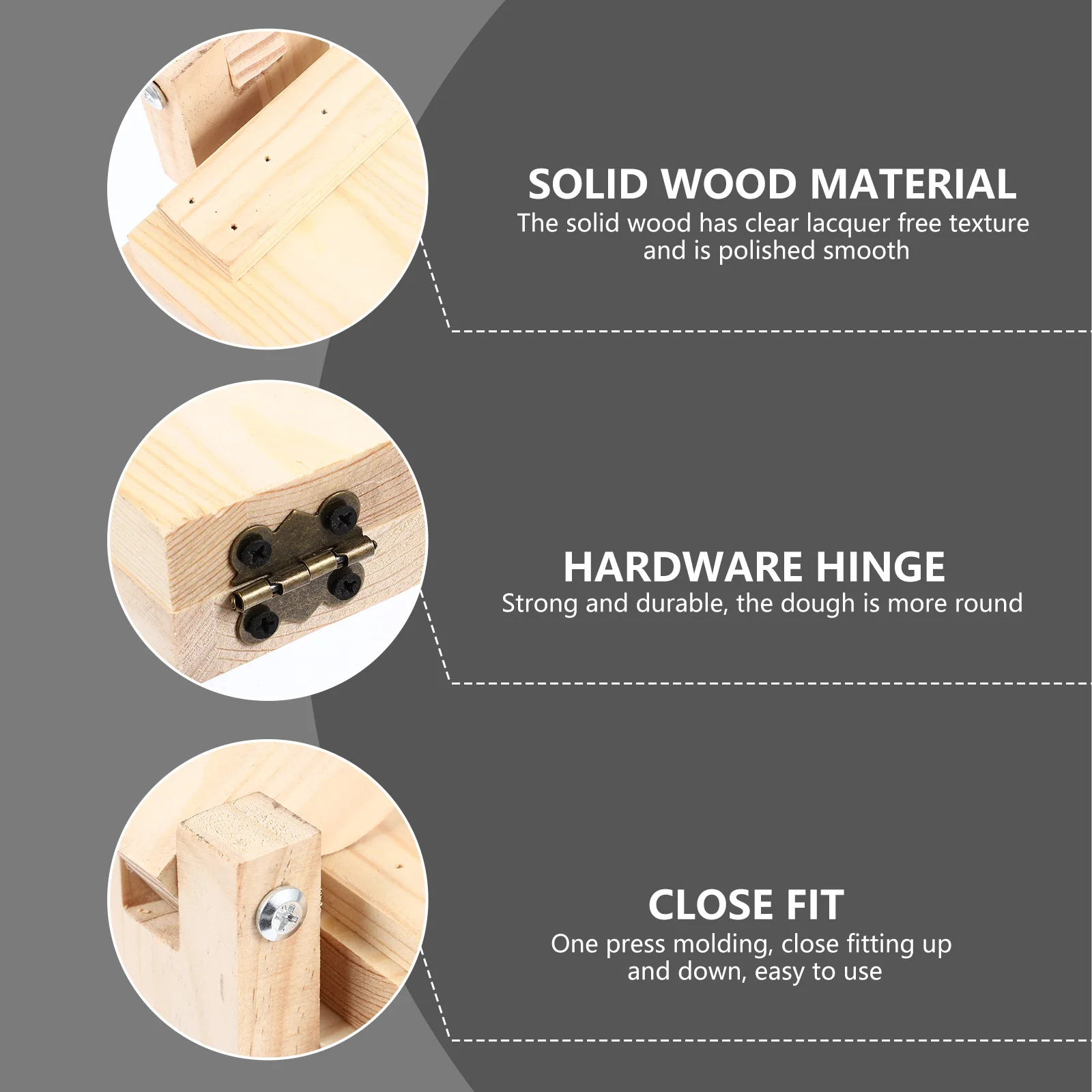 Dumpling Wrapper Wooden Taco Press Purrito Corn Tortilla Presser Pizza Maker Roti Manual
Dumpling Wrapper Wooden Taco Press Purrito Corn Tortilla Presser Pizza Maker Roti Manual