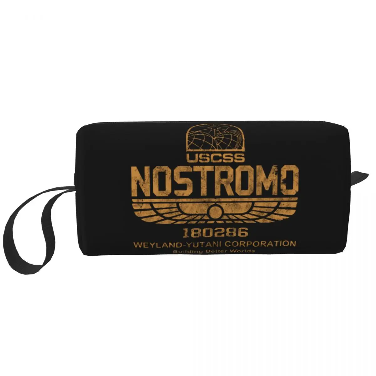 Custom USCSS Nostromo Toiletry Bag Women Weyland Yutani Alien Movie Makeup Cosmetic Organizer Ladies Beauty Storage Dopp Kit Box 
Custom USCSS Nostromo Toiletry Bag Women Weyland Yutani Alien Movie Makeup Cosmetic Organizer Ladies Beauty Storage Dopp Kit Box