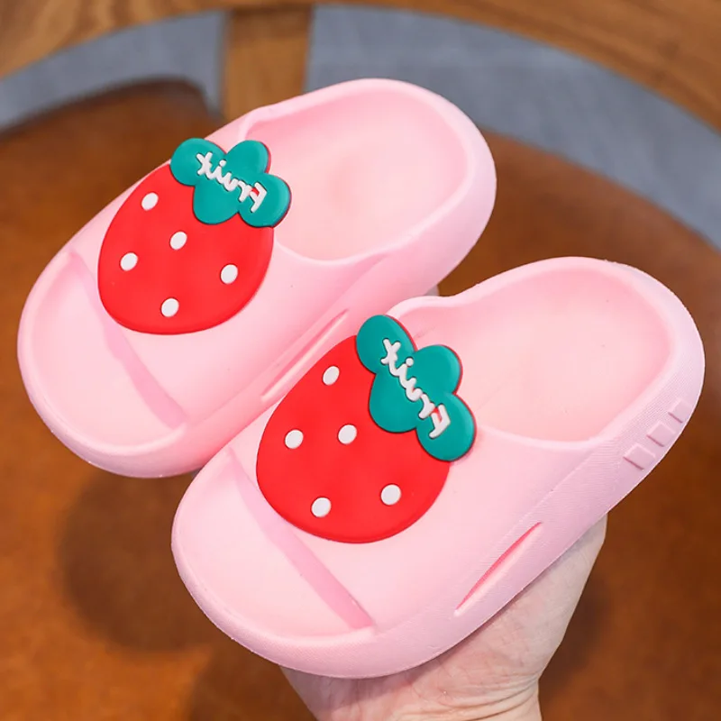 Cute Little Girls Summer Flip Flops Soft Sole Kids Home Slippers Child Anti-Slip Bathroom Slippers Animals Baby Indoor Slides
Cute Little Girls Summer Flip Flops Soft Sole Kids Home Slippers Child Anti-Slip Bathroom Slippers Animals Baby Indoor Slides