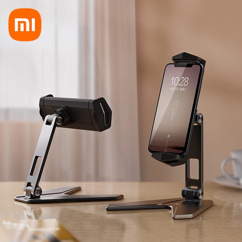Youpin Portable Desktop Mobile Phone Stand Adjustable Folding Metal Mobile Phone Holder for IPhone IPad Tablet Brackets
Youpin Portable Desktop Mobile Phone Stand Adjustable Folding Metal Mobile Phone Holder for IPhone IPad Tablet Brackets
