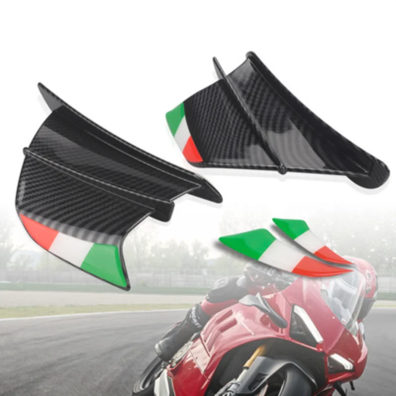 Motorcycle Winglet Aerodynamic Wing Kit Spoiler for Ducati 899 959 1198 1198S 1199 1299 Panigale V4 V4S V4R V2 Supersport S
Motorcycle Winglet Aerodynamic Wing Kit Spoiler for Ducati 899 959 1198 1198S 1199 1299 Panigale V4 V4S V4R V2 Supersport S