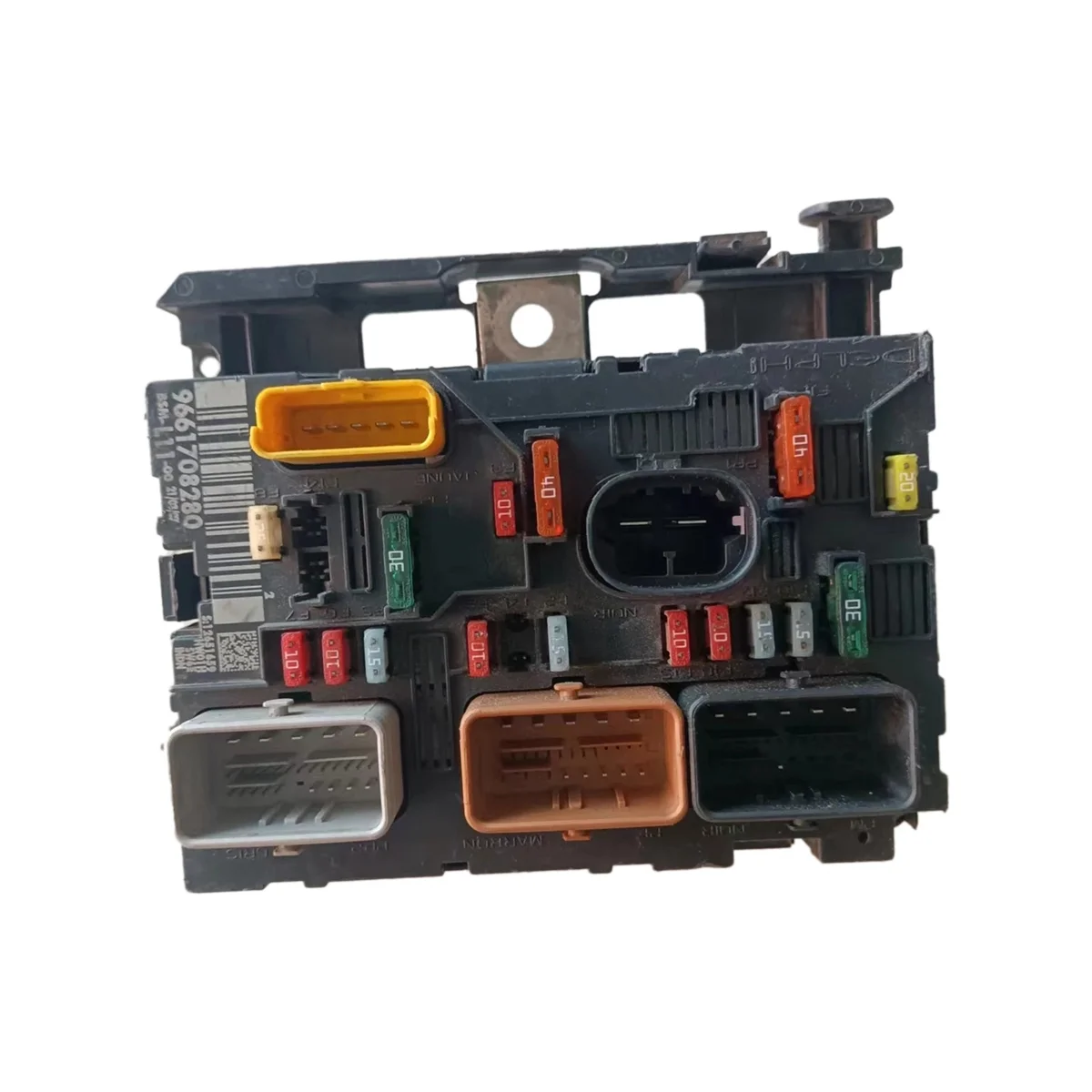 9661087080 Car Accessories Engine Fuse Box BMS-L11 9661708280 for Pegeout 307 408 C3
9661087080 Car Accessories Engine Fuse Box BMS-L11 9661708280 for Pegeout 307 408 C3