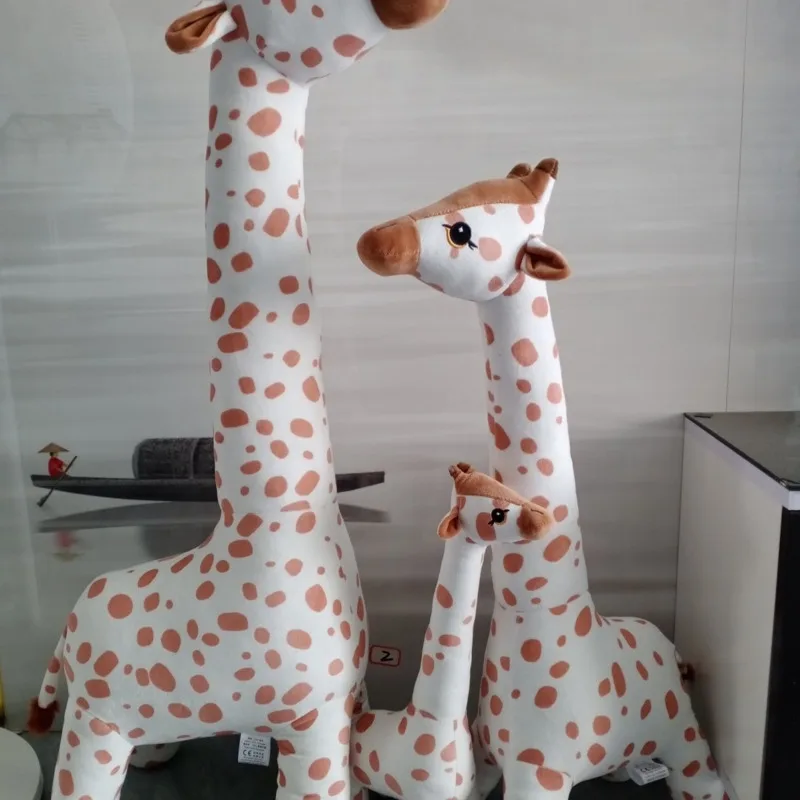 Плюшевая игрушка жираф 40/67/85 см, Мягкая Плюшевая Кукла-животное, креативная Милая Подушка для сна, подарок для детей 
Плюшевая игрушка жираф 40/67/85 см, Мягкая Плюшевая Кукла-животное, креативная Милая Подушка для сна, подарок для детей