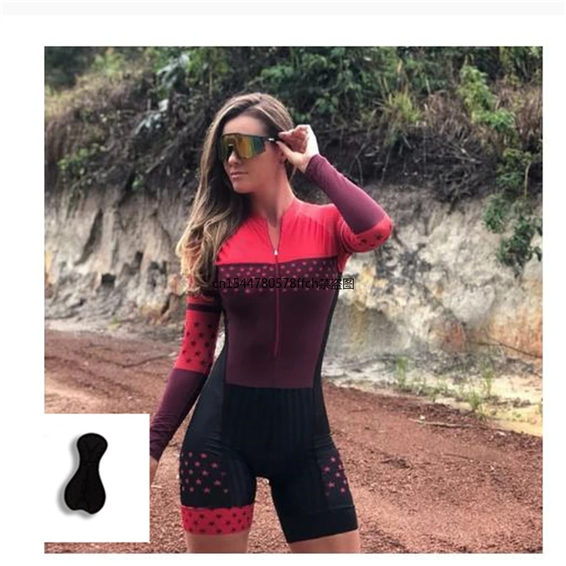 Best Selling Custom Breathable Logo Sublimation Printed Quick Dry One Piece Triathlon Cycling Suit For Women Triathlon Jumpsuit
Best Selling Custom Breathable Logo Sublimation Printed Quick Dry One Piece Triathlon Cycling Suit For Women Triathlon Jumpsuit