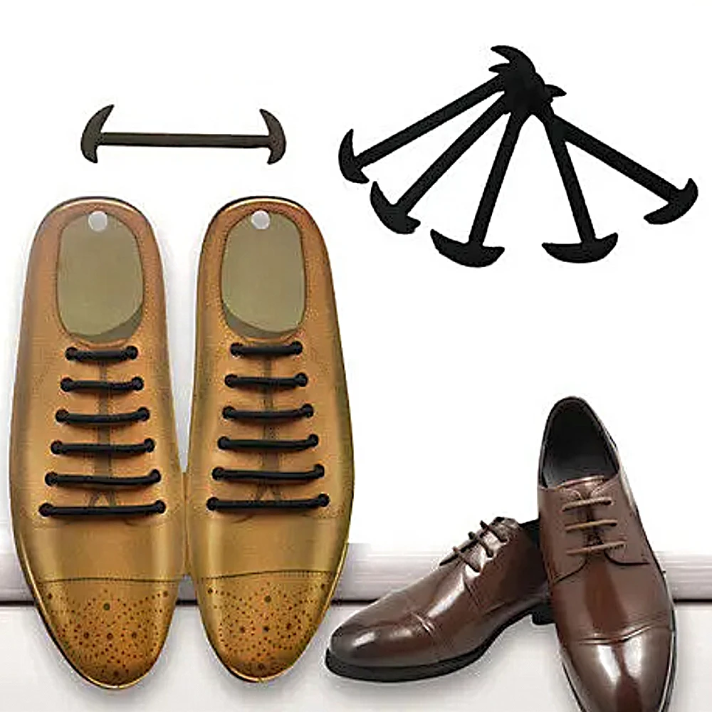 

8 шт./компл. кожаные силиконовые шнурки для кроссовок, обуви, кружева, ленивые, без завязывания, шнурки для обуви, эластичные силиконовые шнурки, подходящие шнурки унисекс