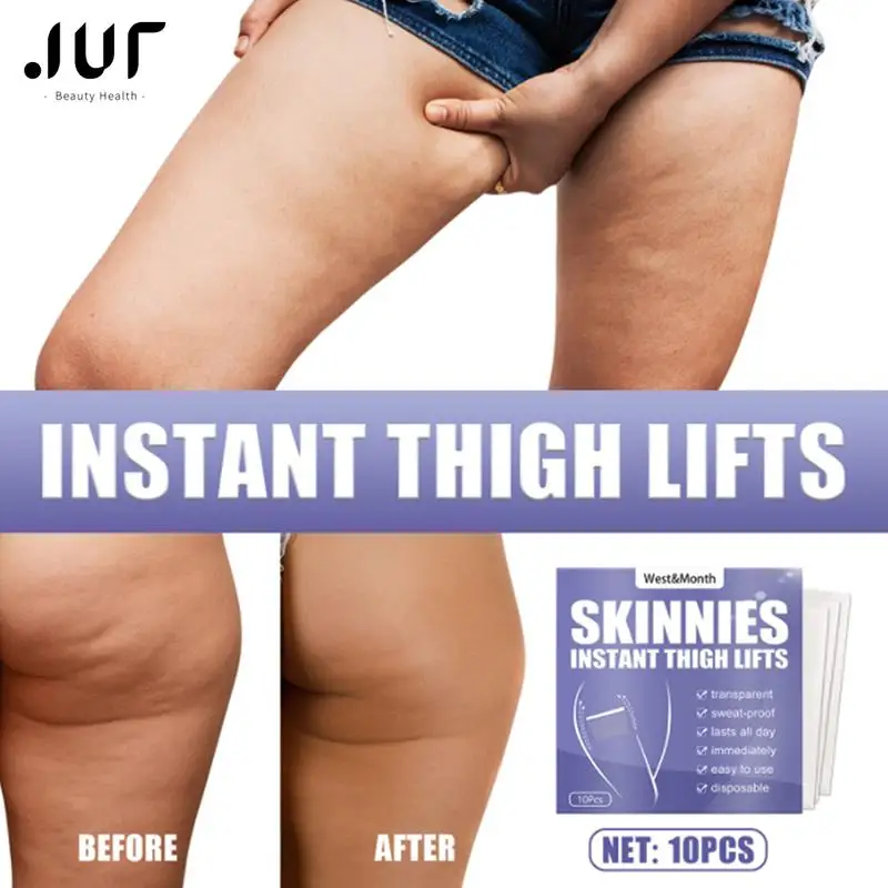 10pcs Thigh Lift Instantly Firming Lifting Thigh Skin Flabby Sagging Skin Sweatproof Tightening Tape Invisible Anti Cellulite
10pcs Thigh Lift Instantly Firming Lifting Thigh Skin Flabby Sagging Skin Sweatproof Tightening Tape Invisible Anti Cellulite