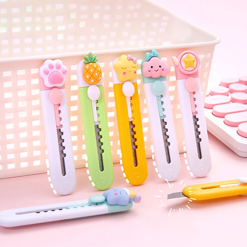 New Kawaii Fruits&Animals Alloy Mini Portalble Utility Knife Cutter Letter Envelope Opener Mail Knife School Office Supplies
New Kawaii Fruits&Animals Alloy Mini Portalble Utility Knife Cutter Letter Envelope Opener Mail Knife School Office Supplies