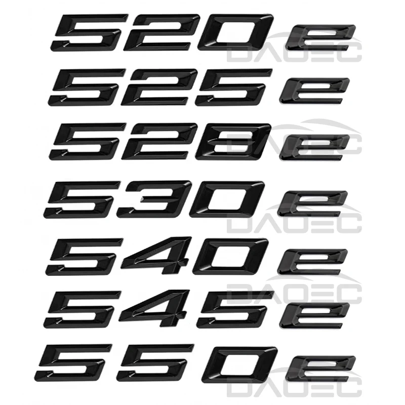 Car Trunk Letters Badge Emblem Decal Sticker For BMW 5 Series 520e 525e 528e 530e 540e 545e 550e E39 E60 E61 F07 F10 F11 G30 G31
Car Trunk Letters Badge Emblem Decal Sticker For BMW 5 Series 520e 525e 528e 530e 540e 545e 550e E39 E60 E61 F07 F10 F11 G30 G31