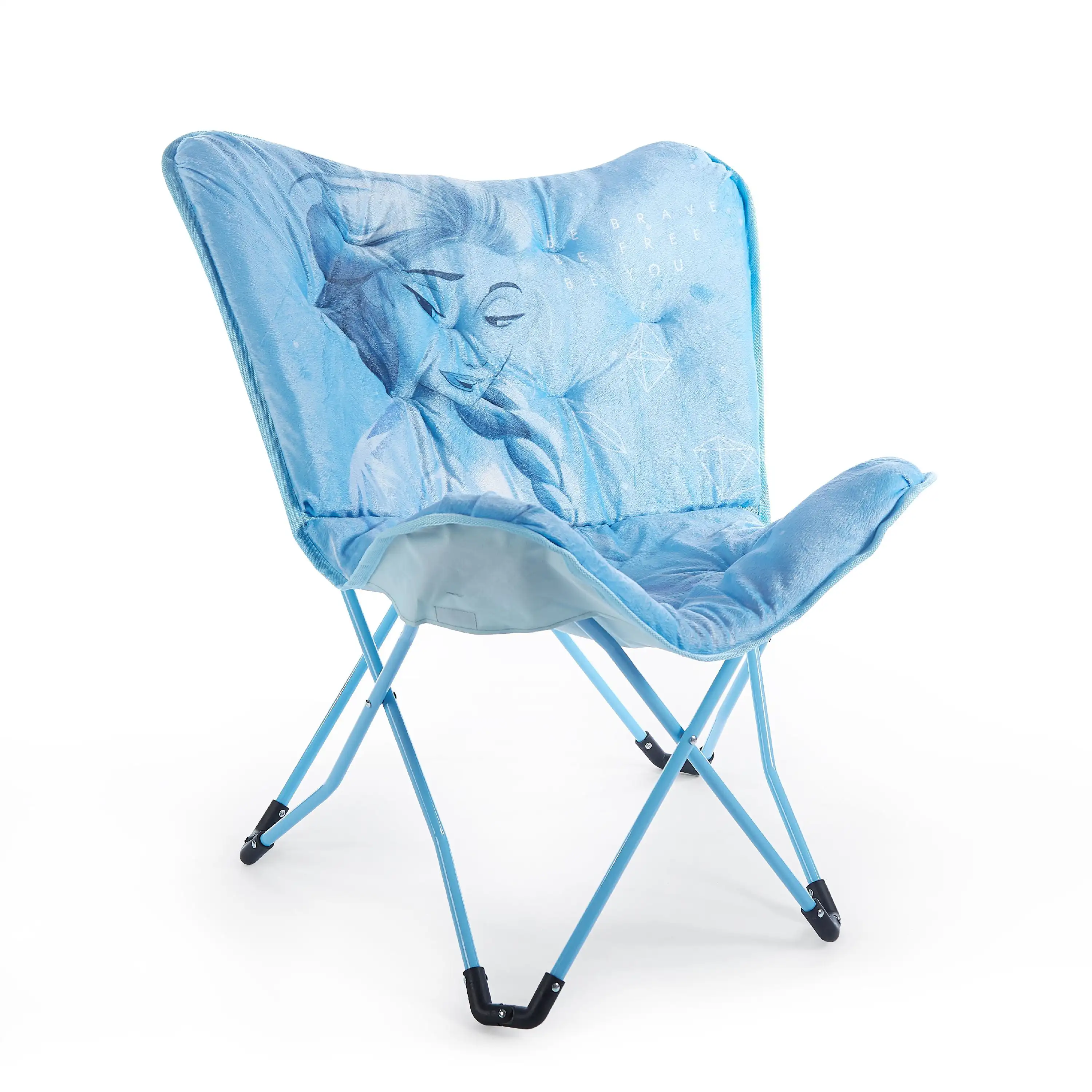 Disney Frozen 2 Movie Butterfly Chair, Blue 
Disney Frozen 2 Movie Butterfly Chair, Blue