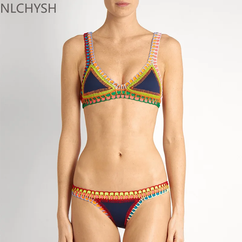 Crochet Bikinis Triangle Bathing Suit Women Sexy Tong Swimwear 2022 Swimsuit Strap Bikini Set Biquini Beach Wear XL
Crochet Bikinis Triangle Bathing Suit Women Sexy Tong Swimwear 2022 Swimsuit Strap Bikini Set Biquini Beach Wear XL