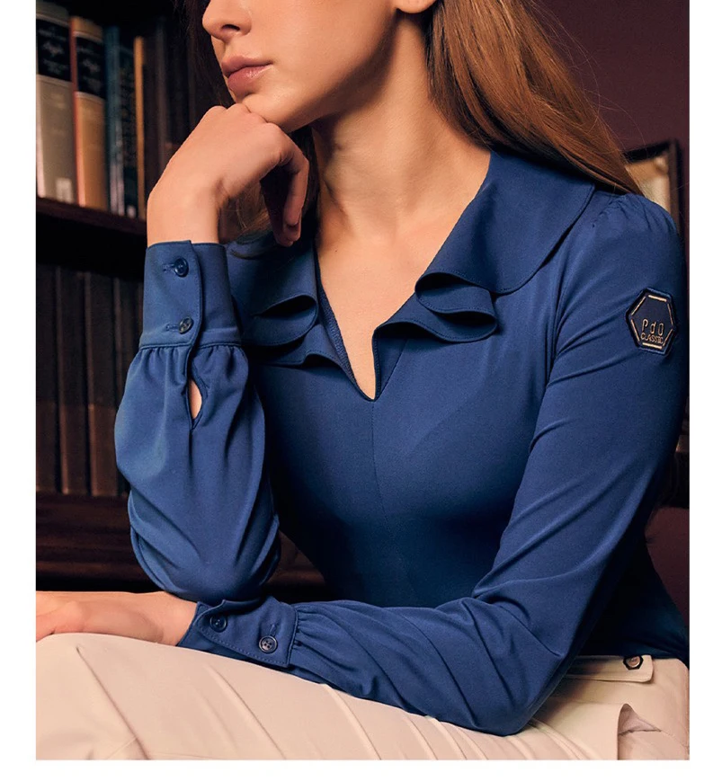 Женская одежда для гольфа, тонкий облегающий топ с длинными рукавами, воротником в виде листьев лотоса и лацканами, спортивный костюм для иг...
Женская одежда для гольфа, тонкий облегающий топ с длинными рукавами, воротником в виде листьев лотоса и лацканами, спортивный костюм для иг...