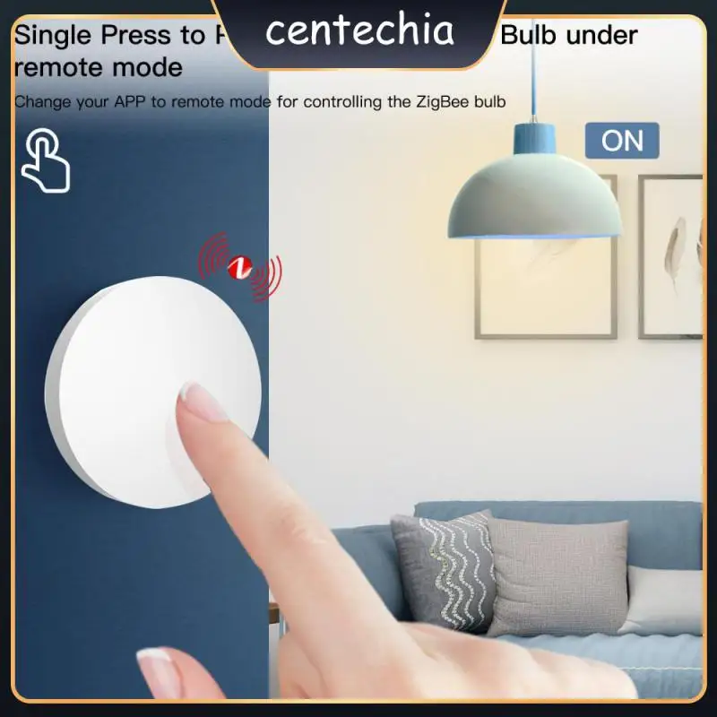 

Convenient Scene Switch Battery Powered Wifi Smart Light Switch Tuya Zigbee 3.0 Devices Work Together Smart Switches Universal