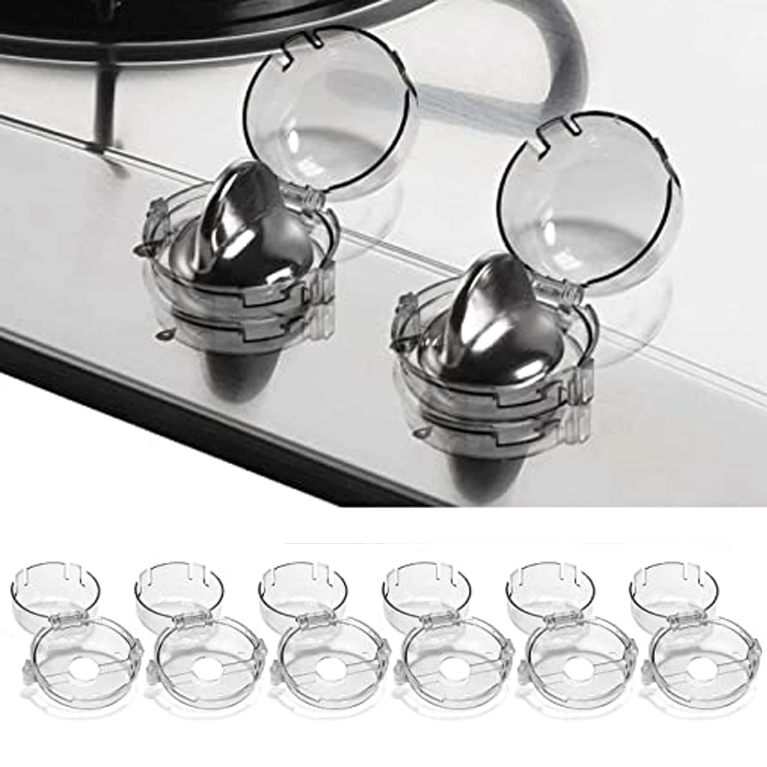 6 Pack Creative Gas Stove Protective Covers Easy-to-install Plastic Gas Stove Knob Switch Protective Cover for Home Kitchen
6 Pack Creative Gas Stove Protective Covers Easy-to-install Plastic Gas Stove Knob Switch Protective Cover for Home Kitchen