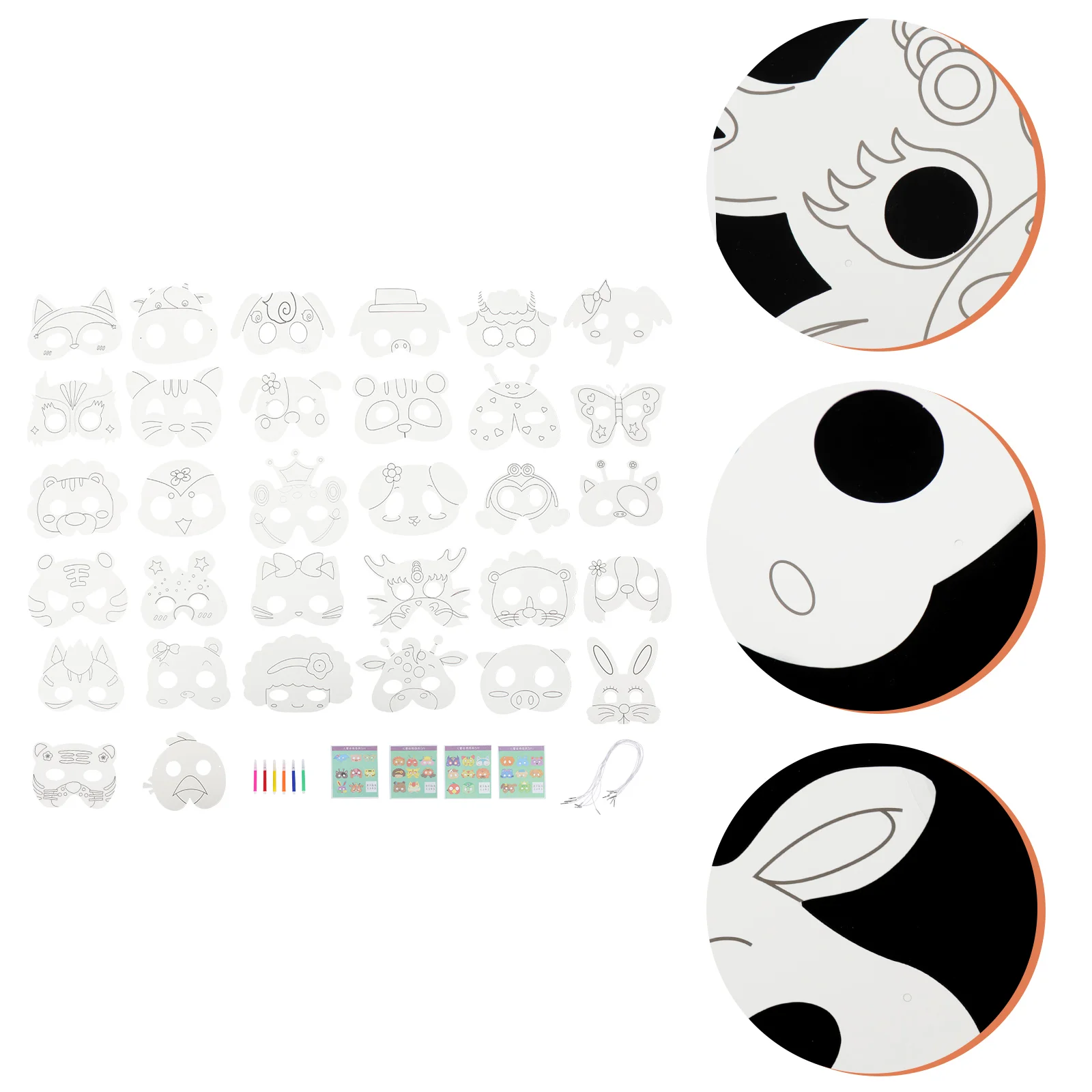 Paper Diy Animal Partykids Blank Painting Graffiti White Plain Masquerade Cosplay Kits Unpainted Halfcraft Paintable Venetian
Paper Diy Animal Partykids Blank Painting Graffiti White Plain Masquerade Cosplay Kits Unpainted Halfcraft Paintable Venetian