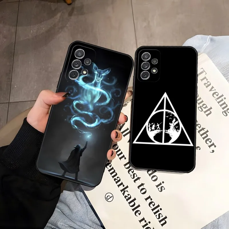 

Potters Ring Wand Harries Phone Case For Samsung Note 20 Ultra 10 Plus Prime Pro 8 9 10 Plus M 30 11 M30S 31 S 32 4G 52 40 51 80