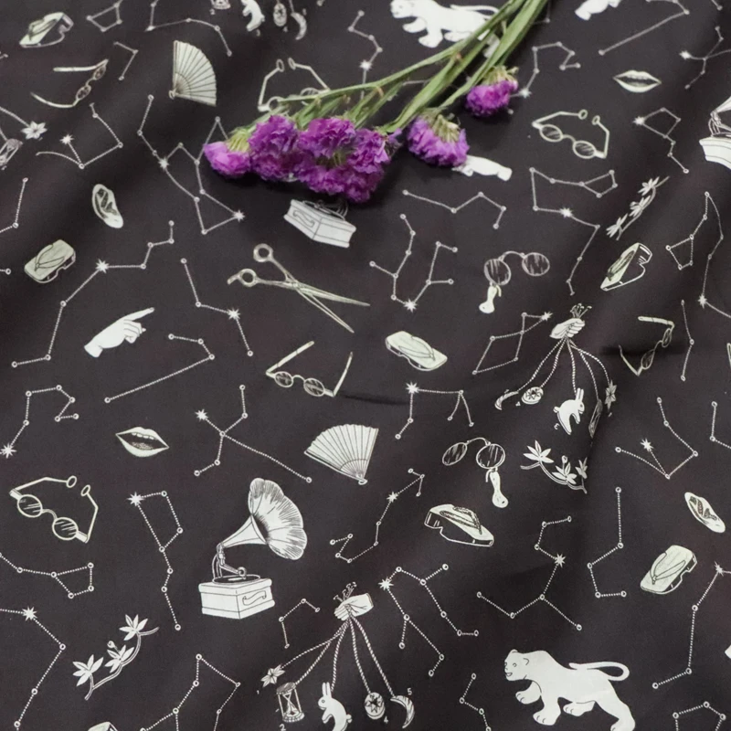 Constellation Floral 100% Cotton 80S Like Liberty Fabric Digital Printed For Sewing Cloth Dress Skirt Kids Designer Poplin Tela
Constellation Floral 100% Cotton 80S Like Liberty Fabric Digital Printed For Sewing Cloth Dress Skirt Kids Designer Poplin Tela