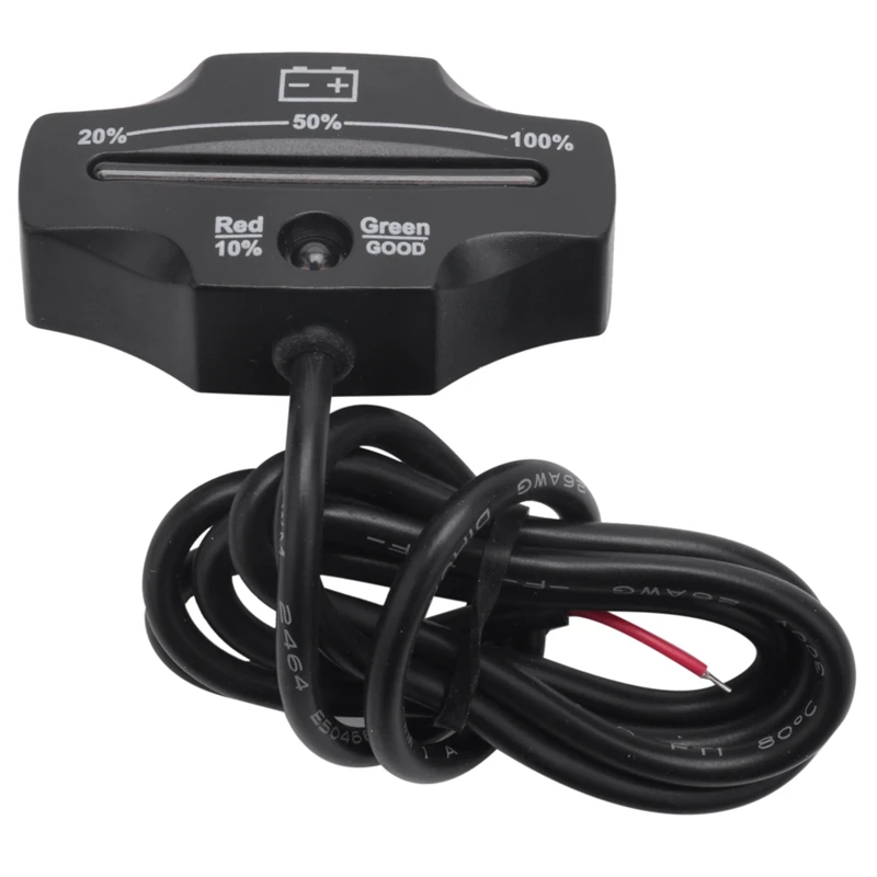 12V 24V LED Lead Acid Storage Battery Indicator Gauge Battery Level Monitor for Golf Carts Marine Motorcycle Truck Forklift
12V 24V LED Lead Acid Storage Battery Indicator Gauge Battery Level Monitor for Golf Carts Marine Motorcycle Truck Forklift