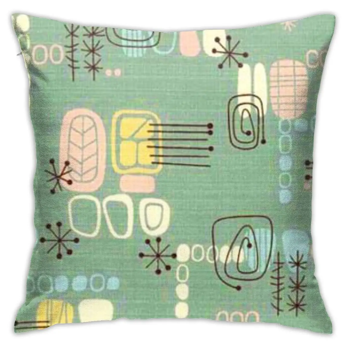 Eames-Era Atomic Inspired Dakimakura Pillow Case Pillow Cover Pillowcases Soft Polyester Two Side Printing Pillowcase 45X45CM
Eames-Era Atomic Inspired Dakimakura Pillow Case Pillow Cover Pillowcases Soft Polyester Two Side Printing Pillowcase 45X45CM