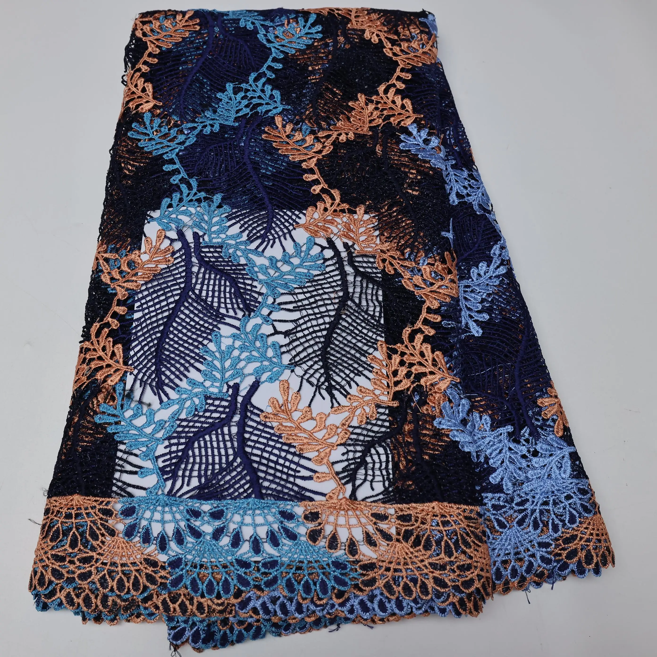 African Guipure Fabric 5 Yards French Guipure Cord Lace Fabric 2022 Nigerian Water Soluble Lace Fabric GNK1-5
African Guipure Fabric 5 Yards French Guipure Cord Lace Fabric 2022 Nigerian Water Soluble Lace Fabric GNK1-5