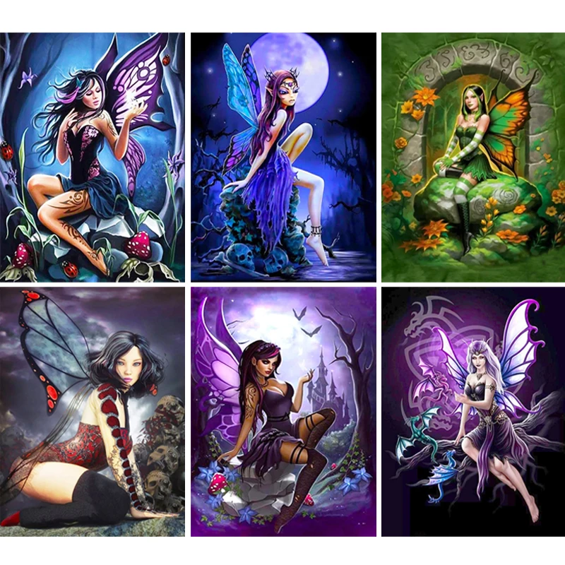 5D DIY Diamond Embroidery Elf Fairy Diy Full Square Drill Mosaic Cross Stitch Kits Diamond Painting Home Decor
5D DIY Diamond Embroidery Elf Fairy Diy Full Square Drill Mosaic Cross Stitch Kits Diamond Painting Home Decor